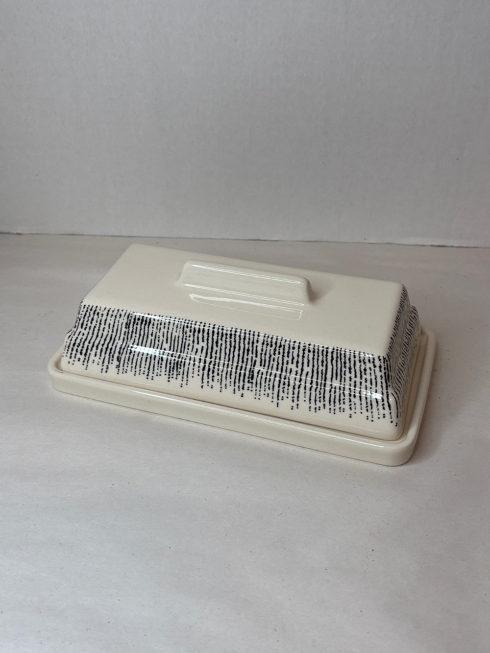 Thyme & Table Riley Covered Stoneware Butter Dish